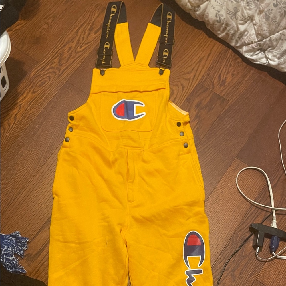 Champion Kids Bright Yellow Overalls
